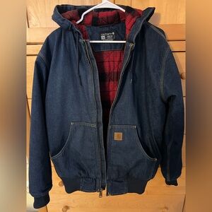 Carhartt men’s LOOSE FIT DENIM ACTIVE JAC